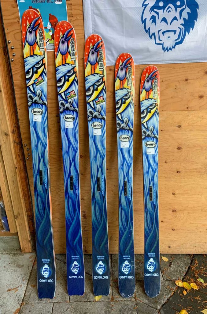 Help local youth by buying some really cool skis this winter