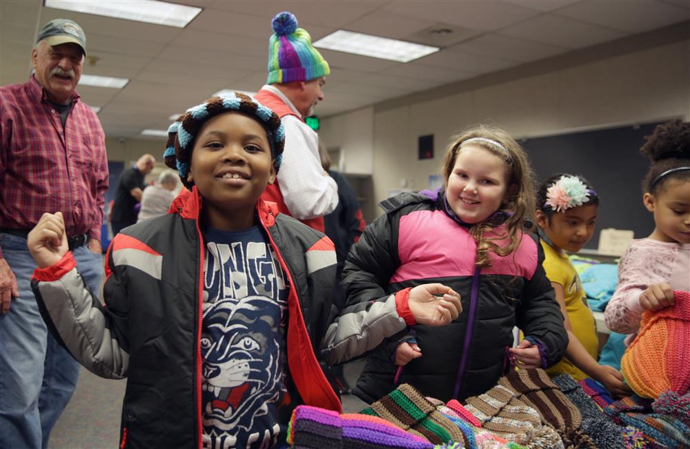 Community Helps Students Stay Warm