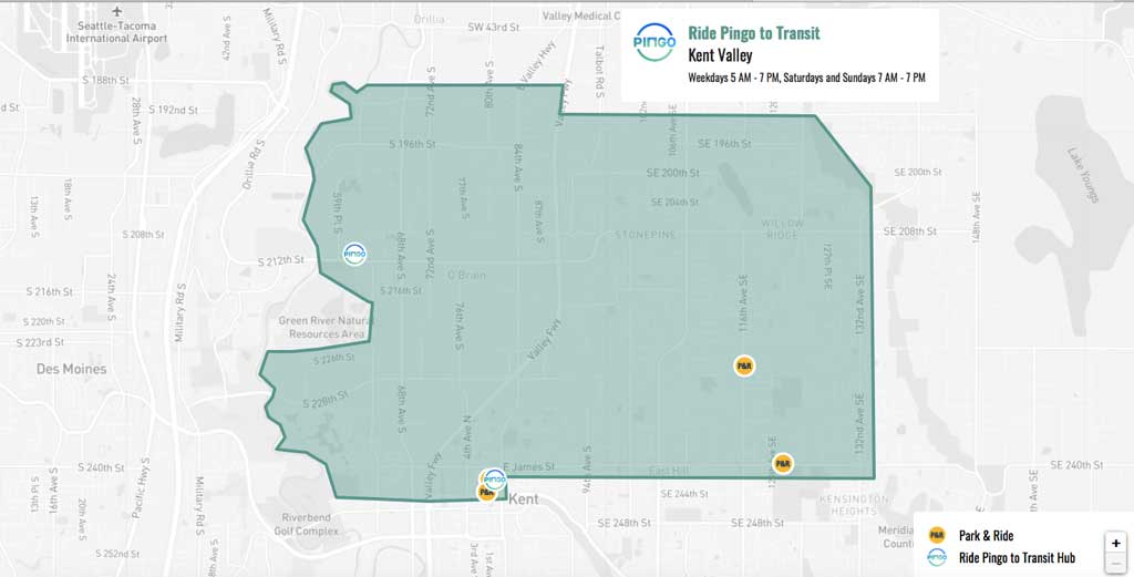 Free app brings affordable on-demand rides to the Kent Valley