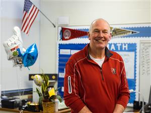 Michael Carney is KSD’s Teacher of the Year