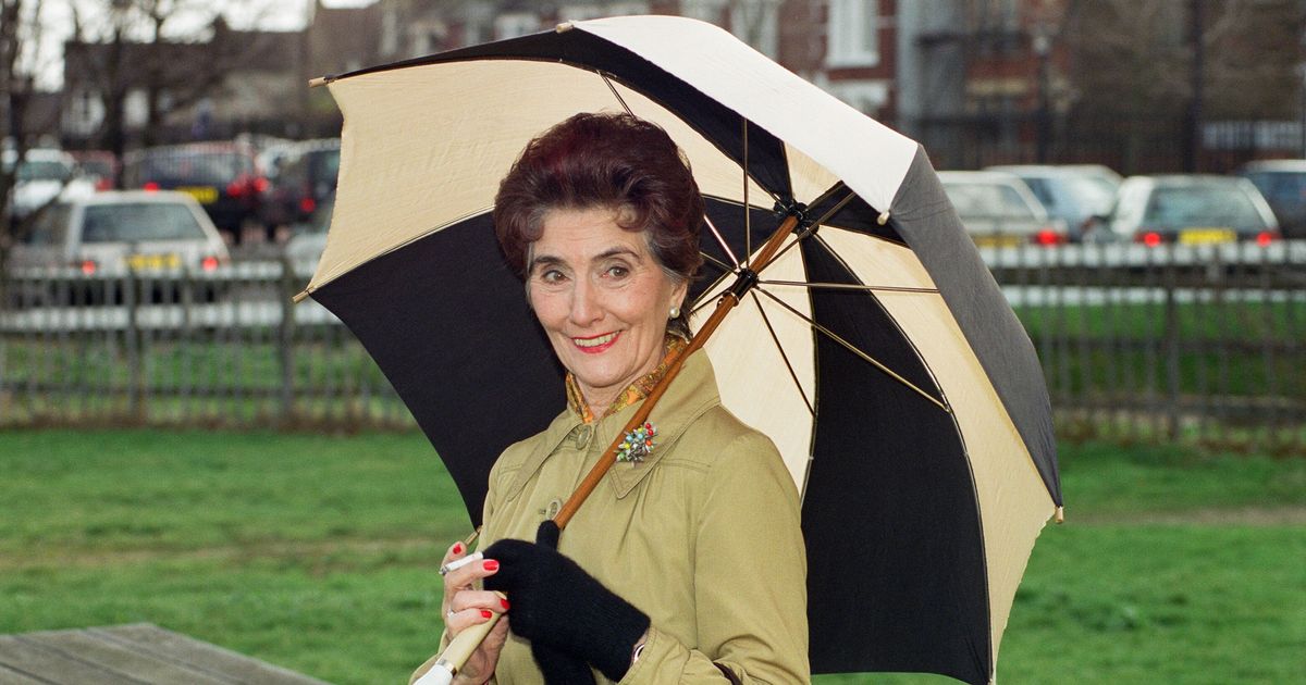 Iconic photos of Eastenders legend Dot Cotton in Gravesend