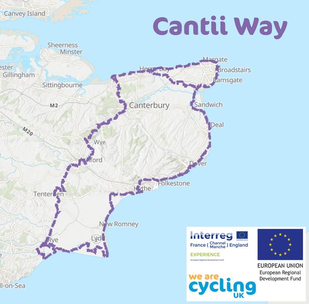 New 145-mile cycling route launched to mark Kent Day
