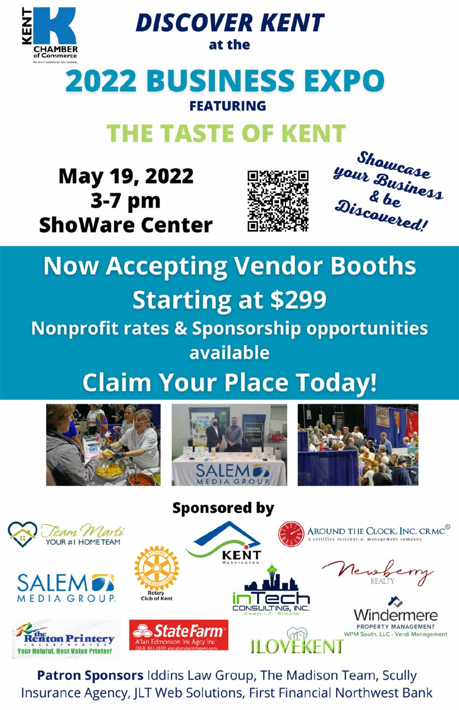 REMINDER: Kent Chamber’s Business Expo & ‘Taste of Kent’ is Thursday, May 19