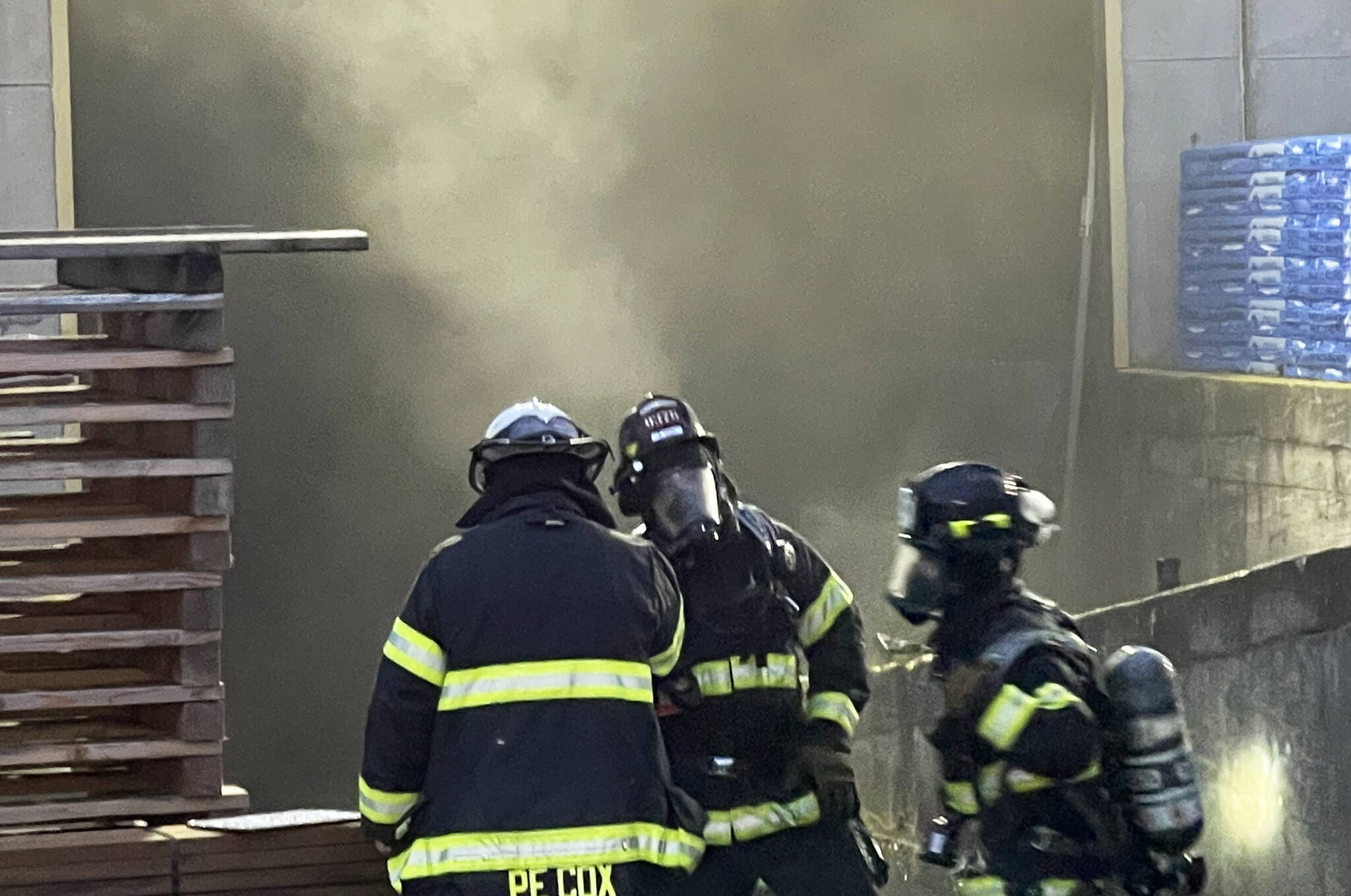 Firefighters extinguish two-alarm blaze at Kent warehouse