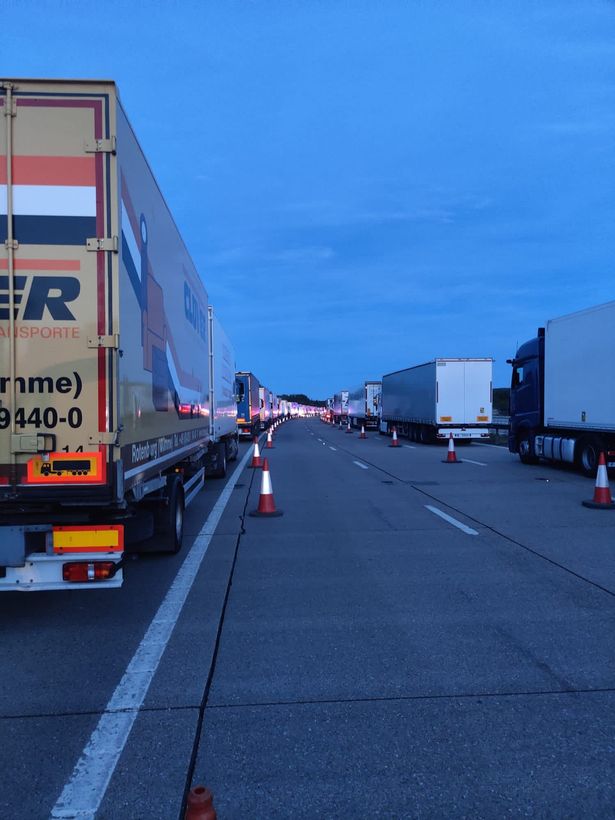 Trucker heading to Port of Dover stuck on M20 for more than 40 hours