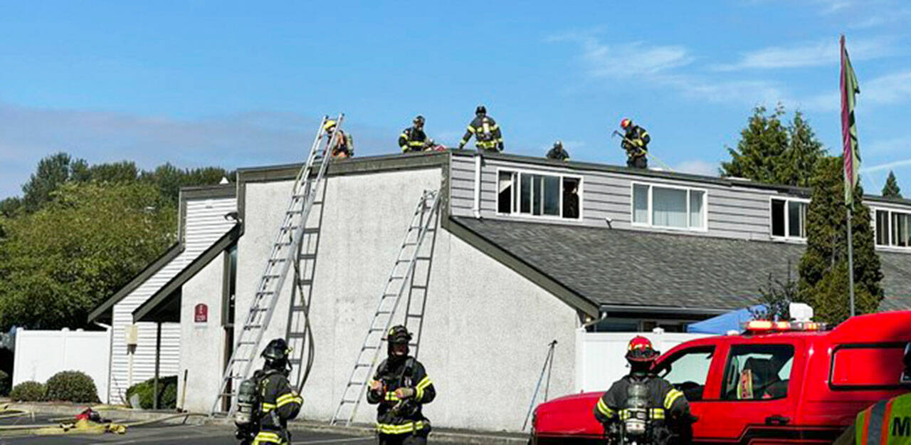 House fire displaces family near Kentridge High School